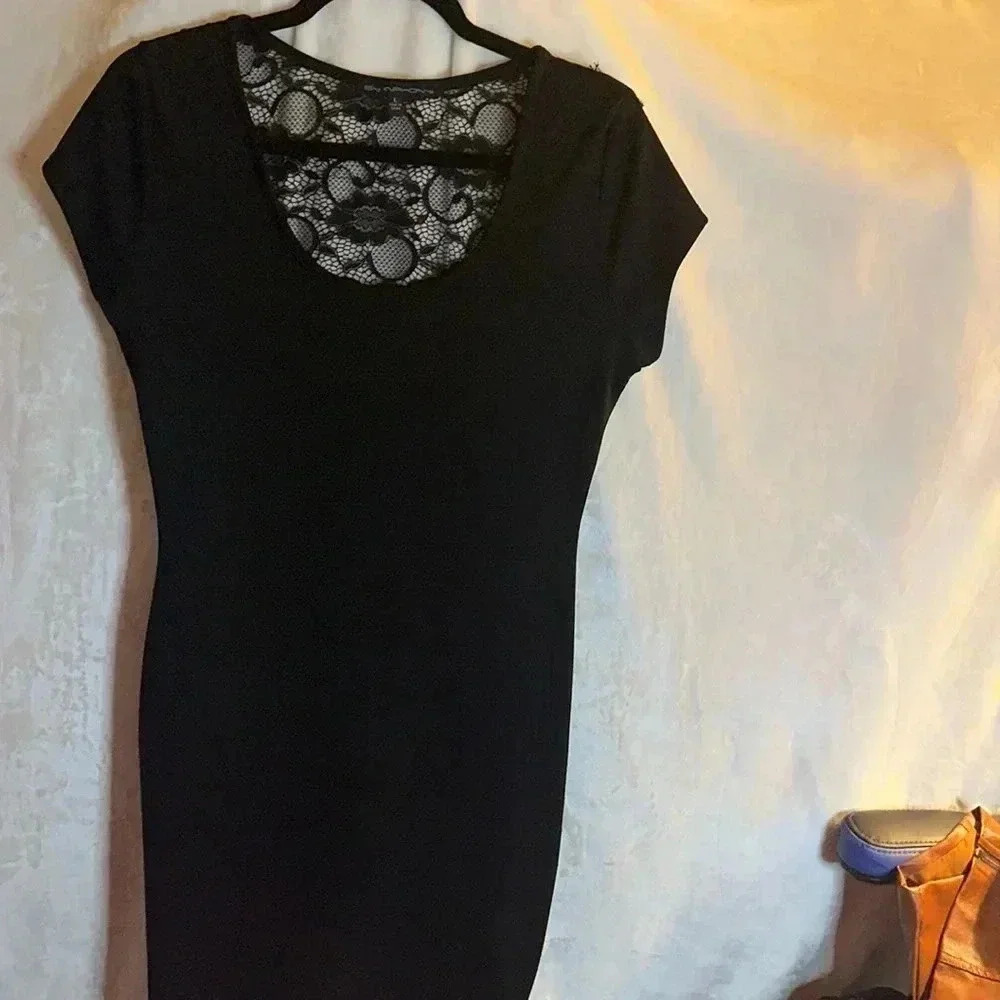Lace Back Dress